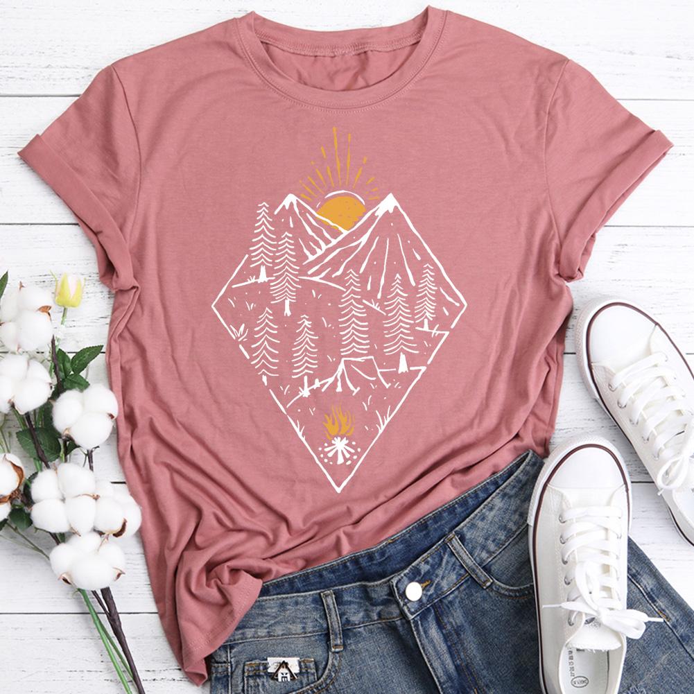 Camping Fire T-shirt