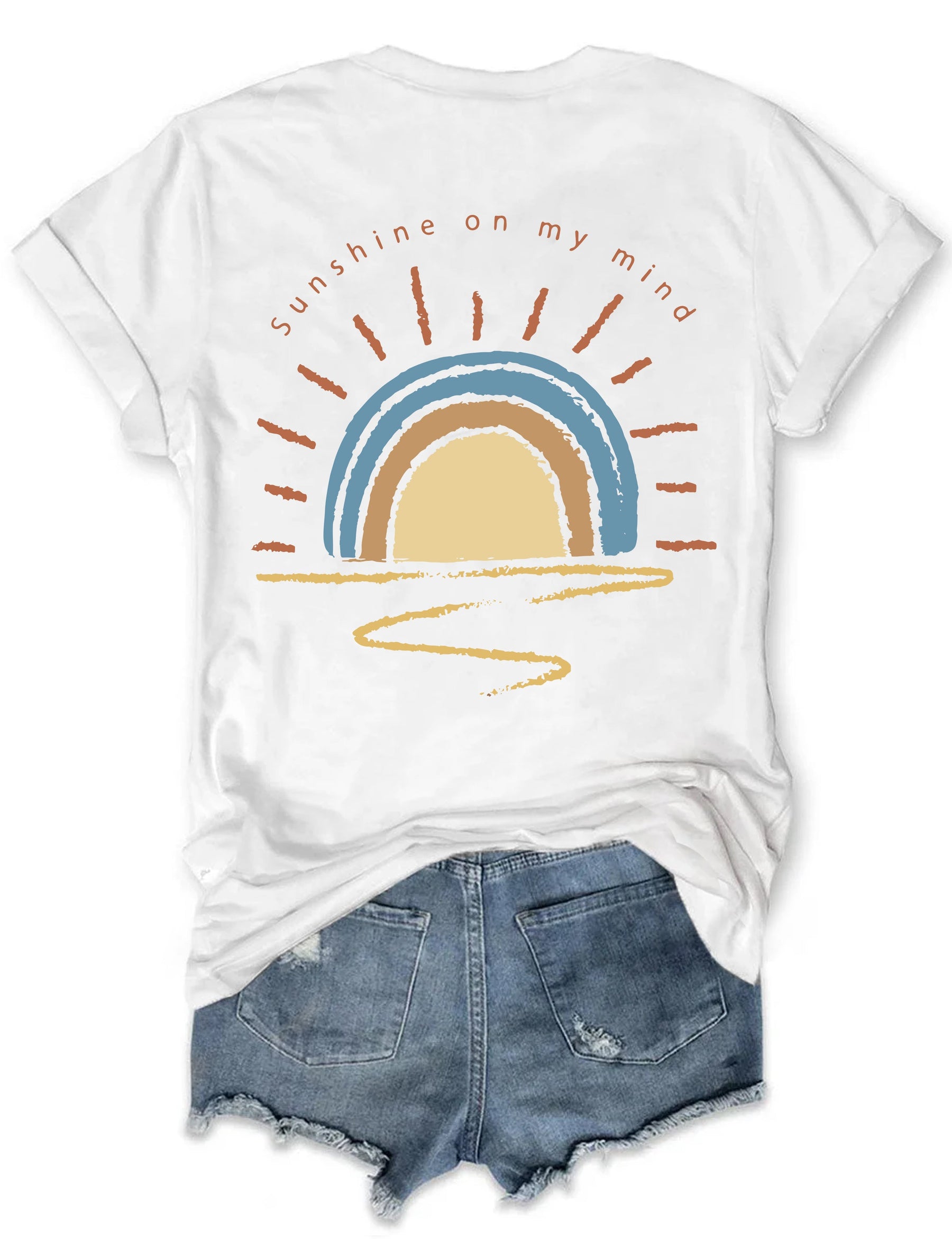 T-shirt Le soleil brille dans mon esprit