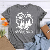 Camp Life Adventure Awaits T-shirt