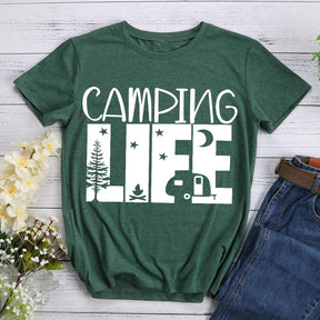 Camping Life Hiking T-shirt