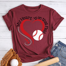 My Heart Is On That Field T-shirt