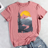 Hiking Landscape Hiking T-shirt