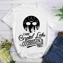 Camp Crystal Lake Counselor Hiking T-shirt