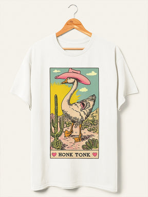 Vintage Honk Tonk Goose Tee