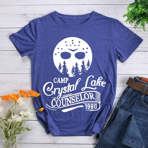 Camp Crystal Lake Counselor Hiking T-shirt