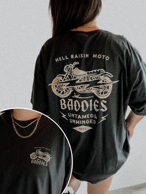 Vintage Hell Raisin' Moto Baddies T-shirt