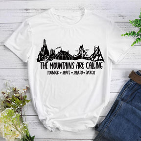 Mountains Are Calling Hiking T-shirt