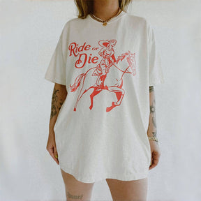 Vintage Ride or Die T-shirt