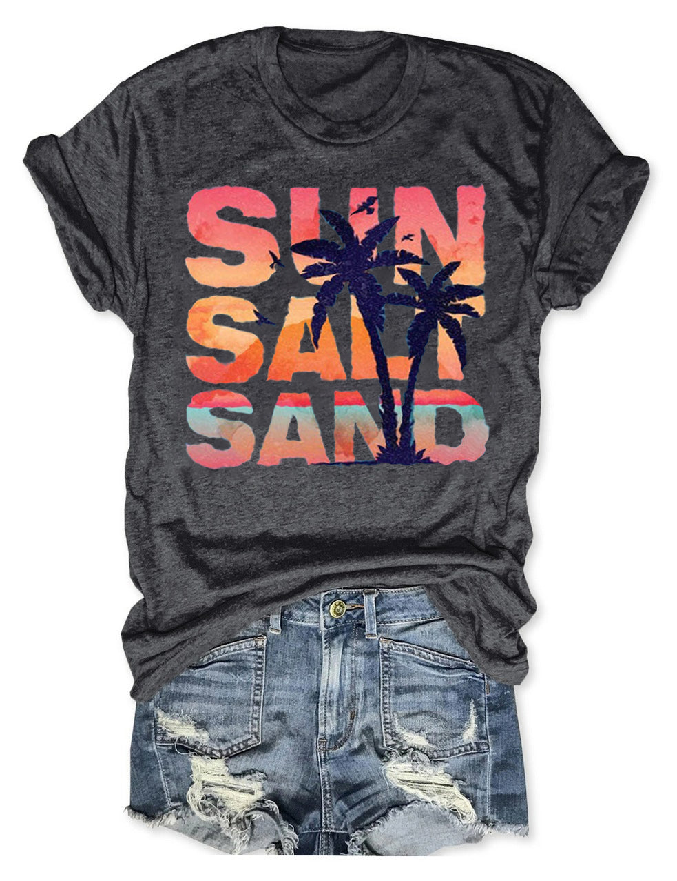 T-shirt Soleil Sel Sable