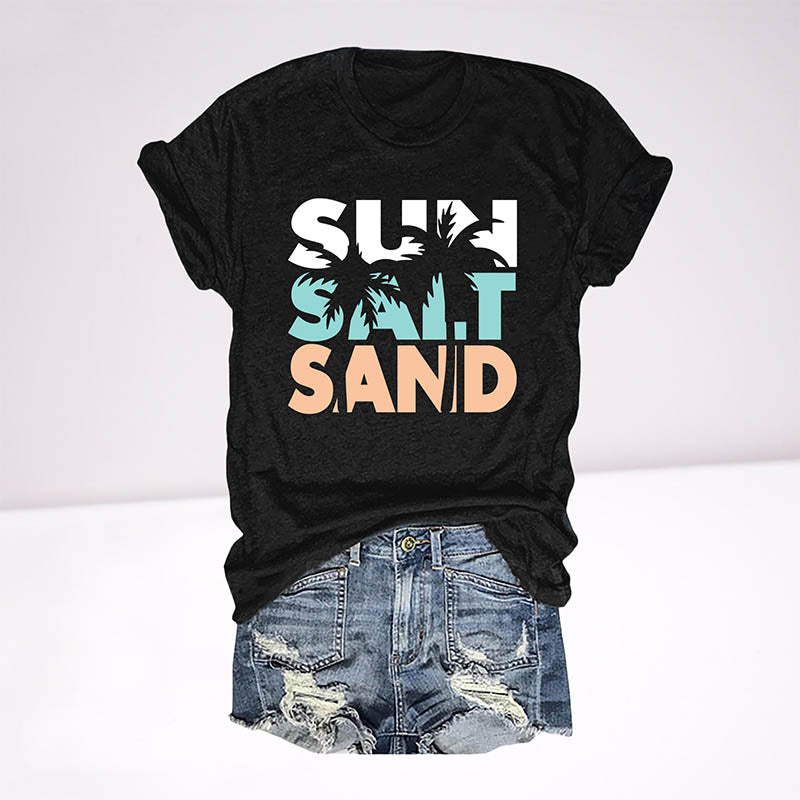 T-shirt Soleil Sel Sable