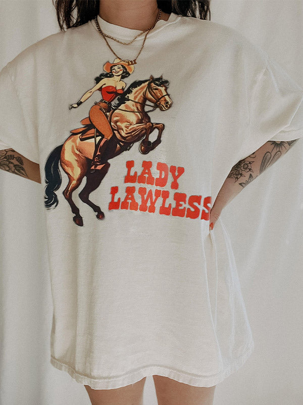 Vintage  Lady Lawless T-Shirt