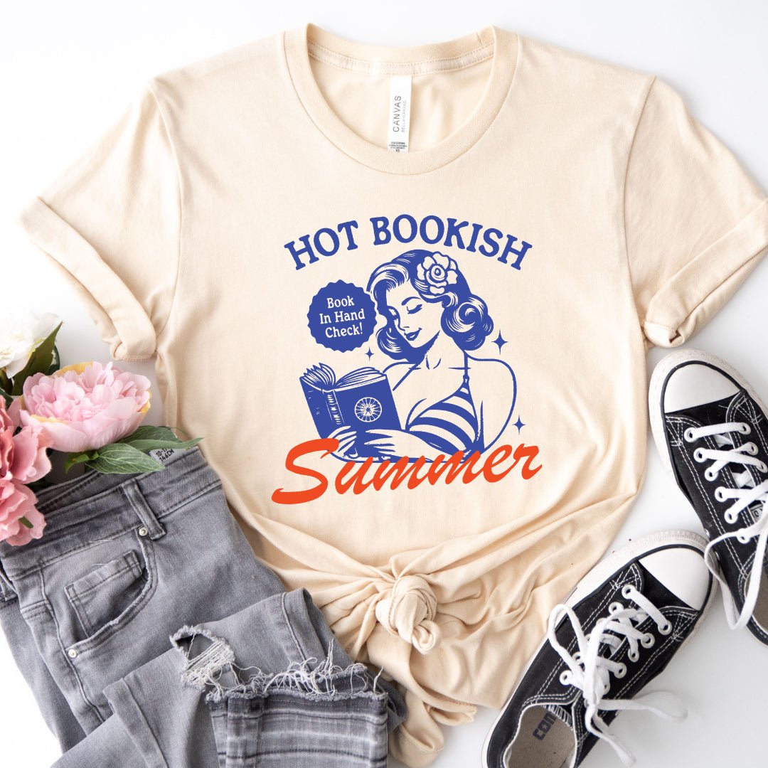 Hot Bookish Summer T-shirt