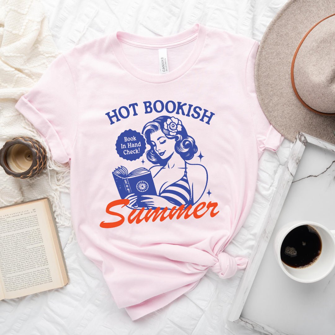 Hot Bookish Summer T-shirt