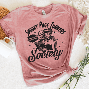 Spooky Page Turners Society T-shirt