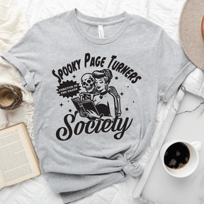 Spooky Page Turners Society T-shirt