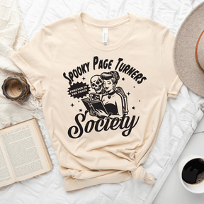 Spooky Page Turners Society T-shirt