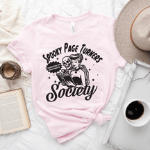 Spooky Page Turners Society T-shirt