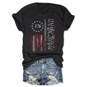 We The People America Flag T-shirt