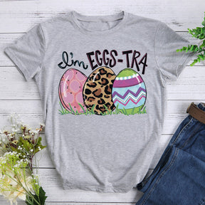 T-shirt Je suis Eggs-tra Pâques