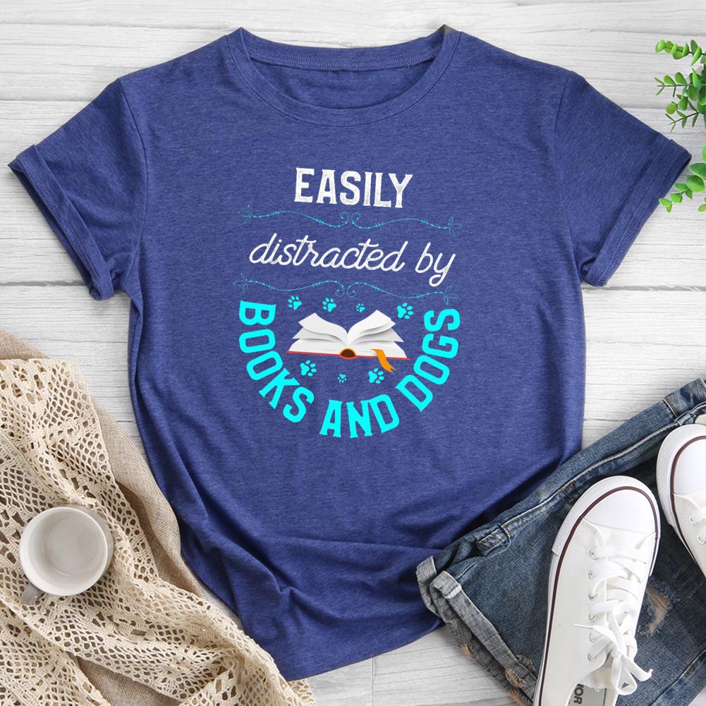 Book Lover Round Neck T-shirt