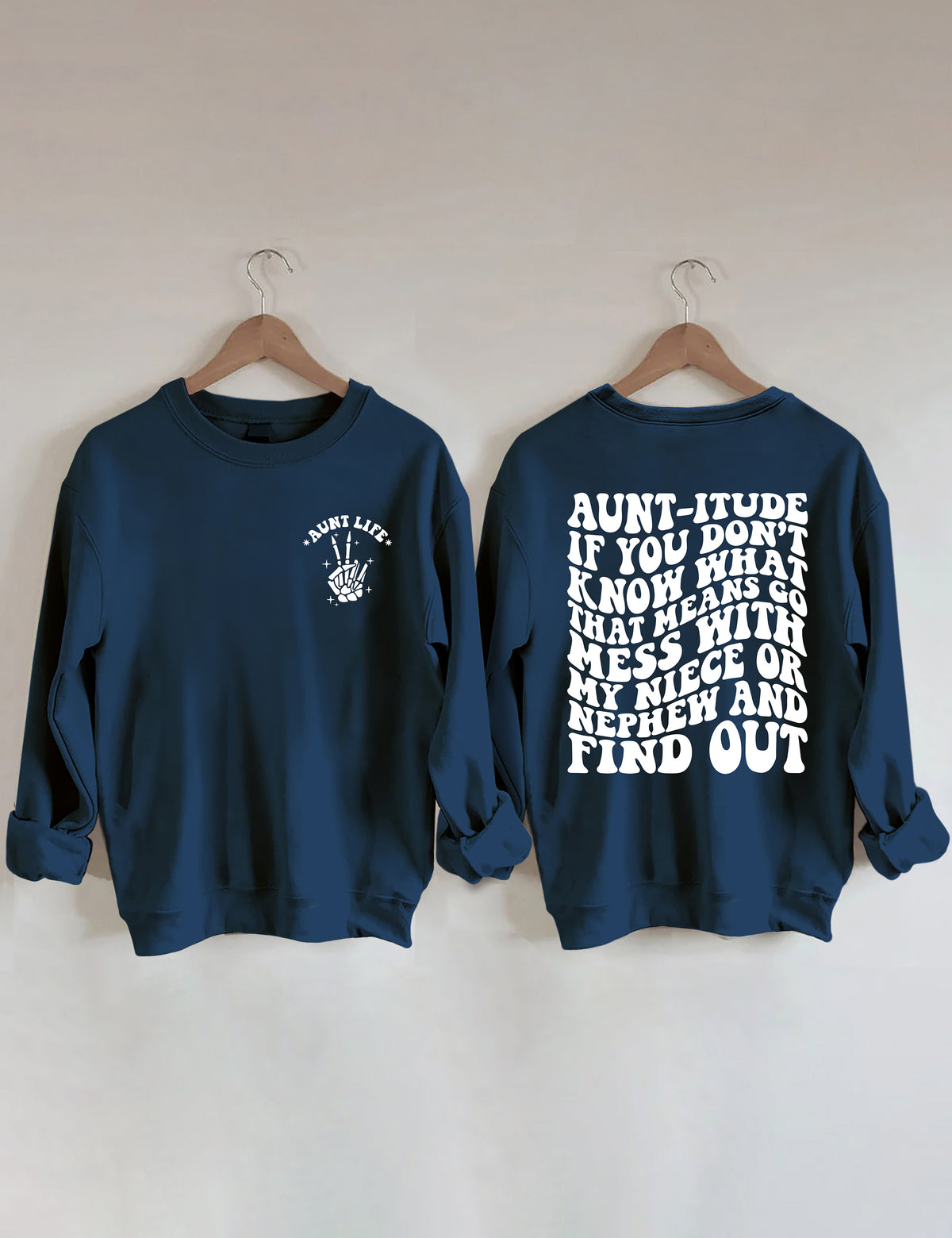 Sweat-shirt Tante-itude