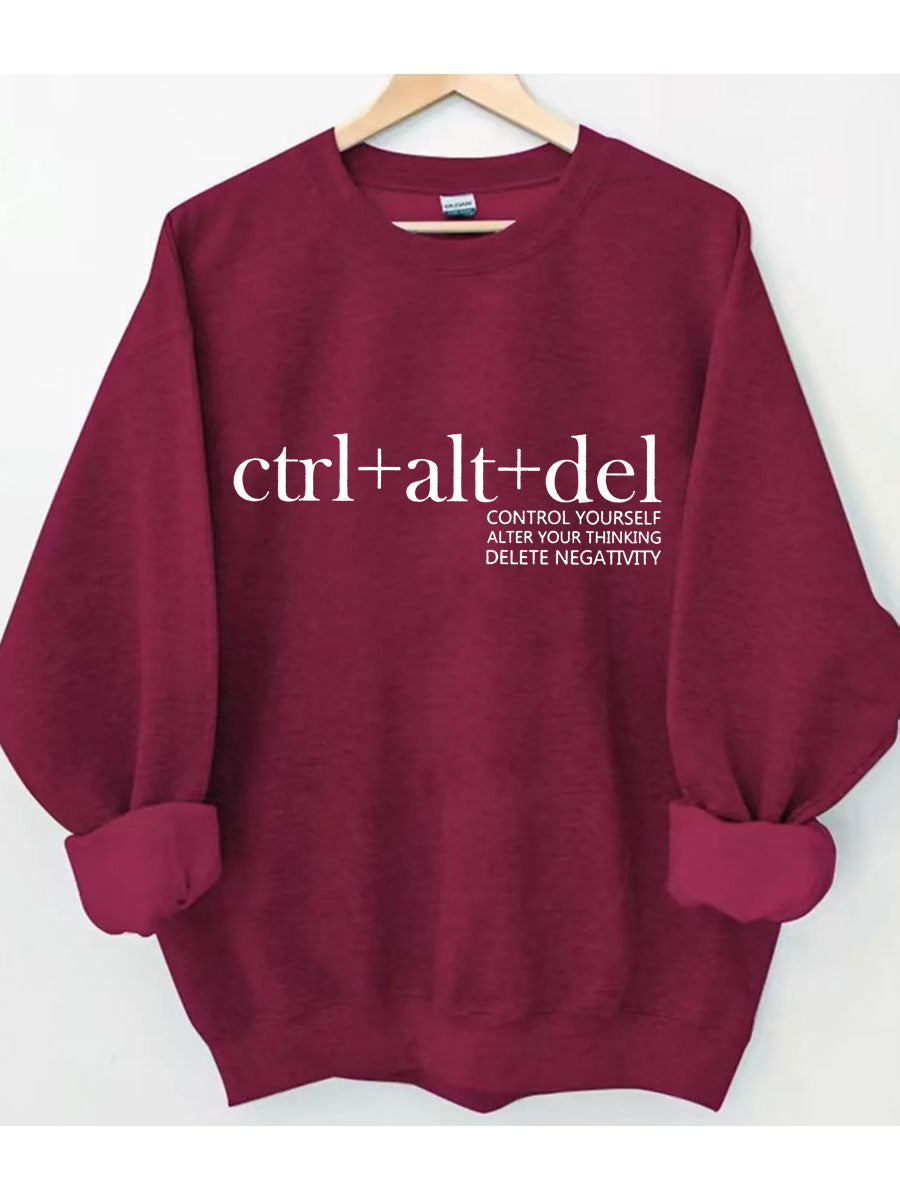 Ctrl Alt Del Sweat-shirt drôle