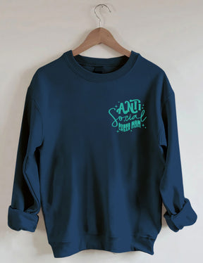 Antisoziales Cheer Moms Club Sweatshirt