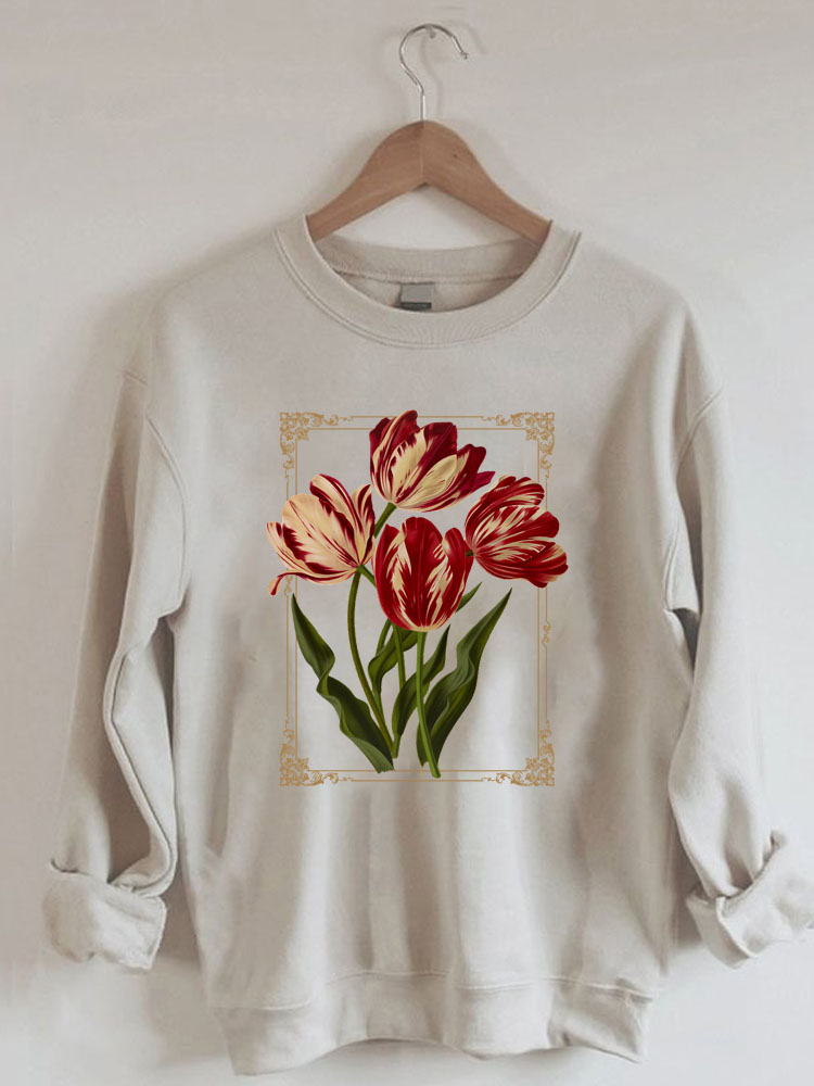 Sweat Botanique Fleurs