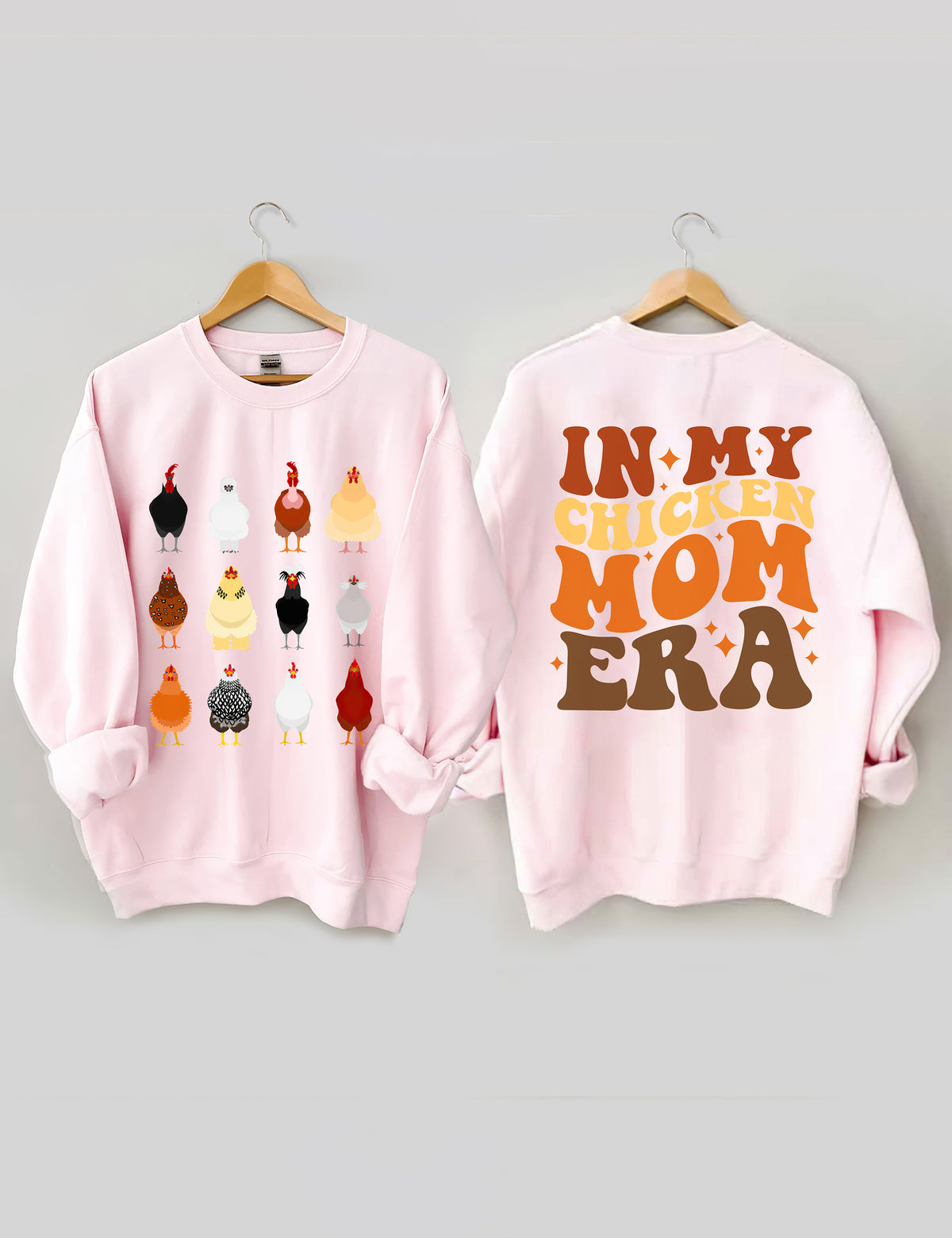 In meinem Chicken Mom Era Sweatshirt