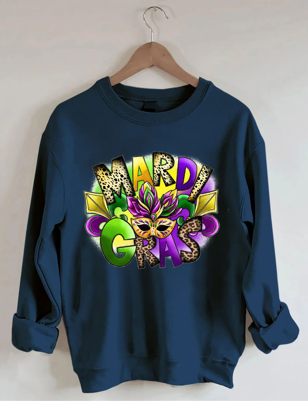 Sweat-shirt Joyeux Mardi Gras