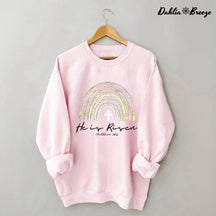 Sweat-shirt mignon imprimé He Is Risen