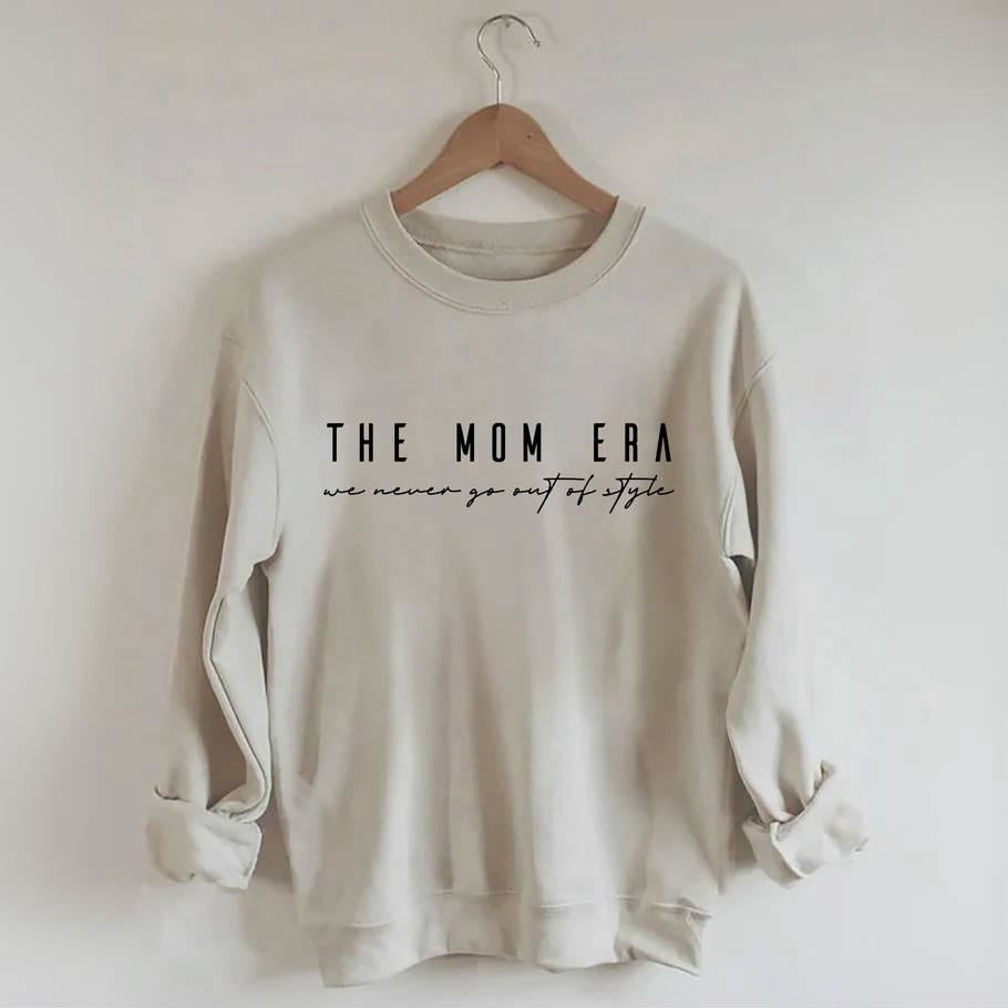 Das Mom-Ära-Sweatshirt kommt nie aus der Mode