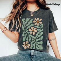 Boho Floral Vintage T-shirt