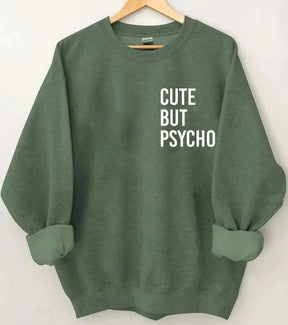 Süßes aber psycho-Sweatshirt 