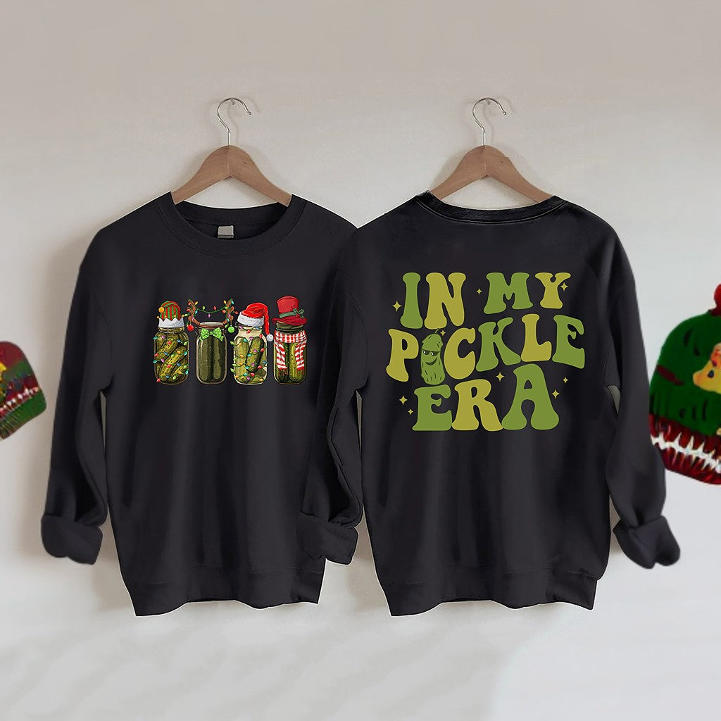 Dans mon sweat-shirt Pickle Era 