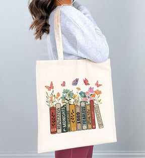 Books As A Album Book Reader Tote Bag