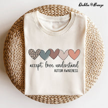 Accept Love Understand Autism T-shirt