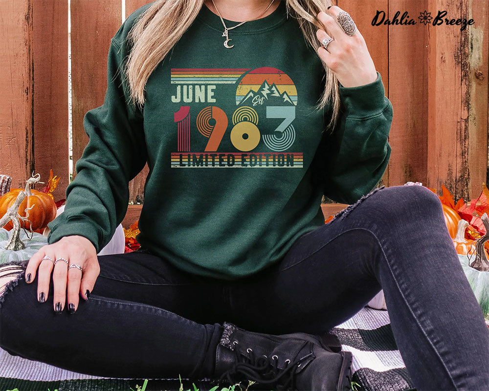 Sweat-shirt anniversaire 1984