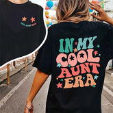 Cool Aunt Era Crewneck T-shirt