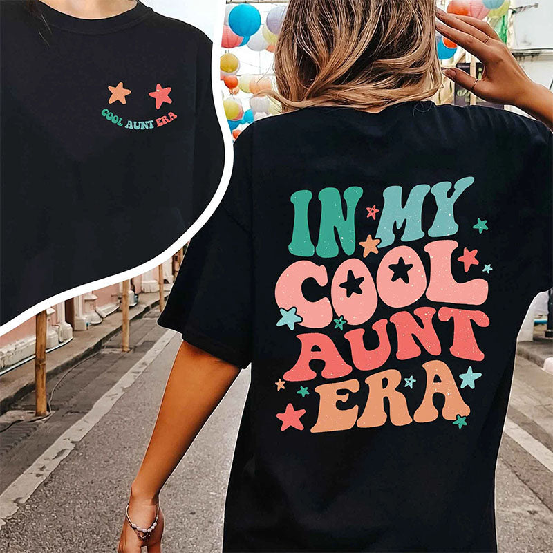 T-shirt à col rond Cool Aunt Era