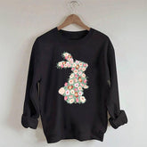 Floral Rabbit Sweatshirt