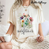 Botanical Wild Flower T-shirt