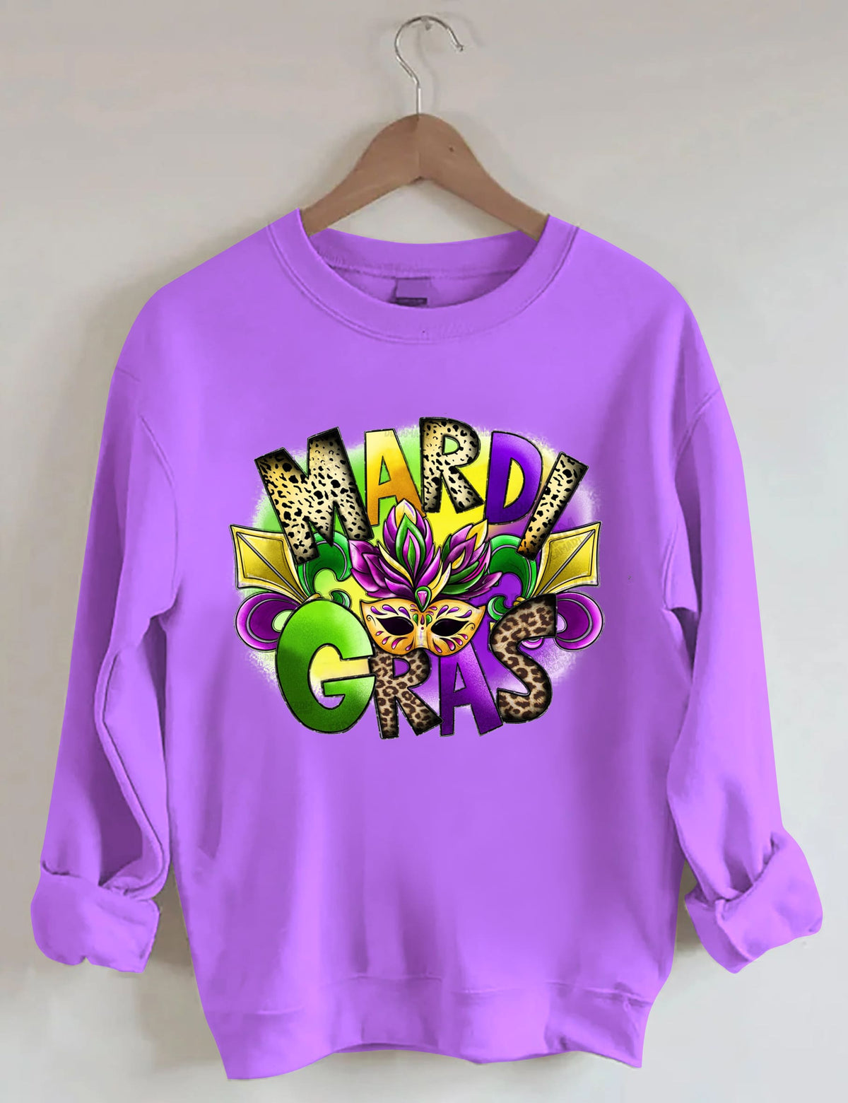 Sweat-shirt Joyeux Mardi Gras