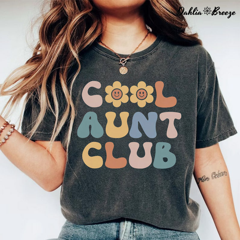 Cool Aunt Club Gift for Aunt T-shirt