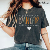 Dance Mom Letter Print T-shirt