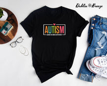 T-shirt Autisme Voir le monde différemment