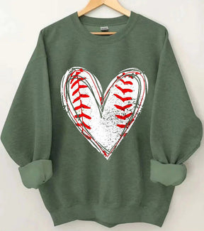 Baseball Heart Seatshirt