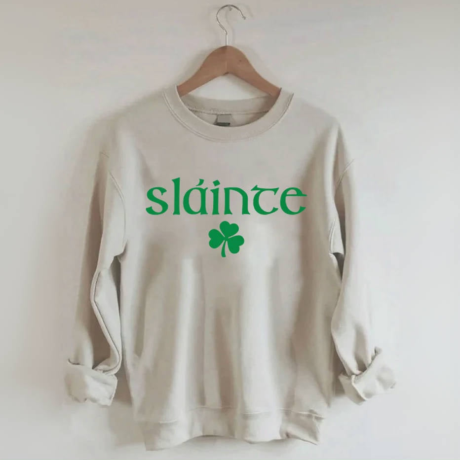 Sweat-shirt Slainte St Patrick