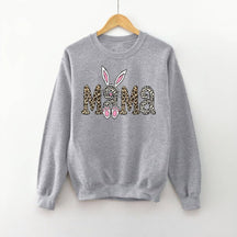 Mama Leopard Bunny Sweatshirt