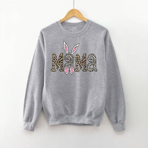 Mama Leopard Bunny Sweatshirt